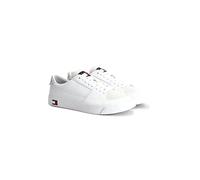 Tommy Jeans Sneakers Vulcanizzate Uomo Scarpe, Bianco (White), 40 EU