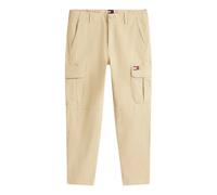 Tommy Jeans - Sonny Tapered Canvas Cargo Pantaloni - - Trousers - Uomo - Beige - W33 L32