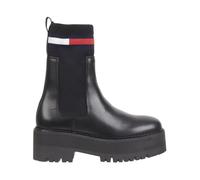 Tommy Jeans - Stivaletti Chelsea Sock Flatform Neri - - Shoes - Donna - Nero - 41 EU