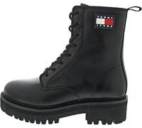 Scarponi Tommy Jeans Urban Lace Up nero puro donna - 36