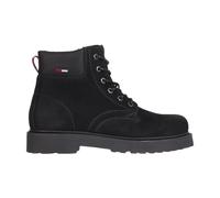 Tommy Jeans - Stivaletti in Camoscio Neri con Lacci - - Shoes - Uomo - Nero - 41 EU