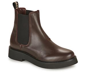 Tommy Jeans Stivaletti TJW CHELSEA FLAT BOOT in Marrone 41