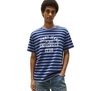 TOMMY JEANS Stripe Graphic M - T-shirt - uomo Blue/Blue S