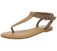 Tommy Jeans Susy 27A, Sandali Bassi Donna, Cognac Estivo, 40 EU