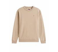 Tommy Jeans Flag Regular Fit Sweatshirt Beige M Uomo