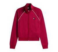 Tommy Jeans, ,Sweatshirts & Hoodies ,Donna ,Rosso ,S Felpa Girocollo