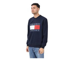 Tommy Jeans - Switshirt - - Sweatshirts & Hoodies - Uomo - Blu - S