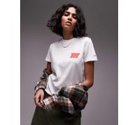 Tommy Hilfiger Logo Bubble W - T-shirt - Donna L