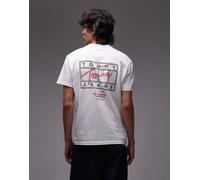 Tommy Jeans - T-shirt bianca vestibilità classica con logo della bandiera-Bianco 48