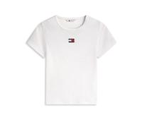 Tommy Jeans T-shirt Tjw Slim Badge Rib DW0DW17881 Bianco S