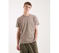 Tommy Jeans - T-shirt color pietra con logo a stemma-Neutro 48