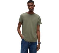 Tommy Jeans T-Shirt da Uomo a Maniche Corte Slim Fit Originale Tjm, Verde (Rocky Mountain), 4XL