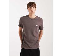 Tommy Jeans - T-shirt grigia con logo applicato sul petto-Grigio 44