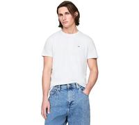 Tommy Jeans T-shirt Maniche Corte Uomo Confezione da 2 Slim Fit, Multicolore (Silver Grey / Black), 3XL