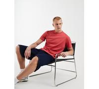 Tommy Jeans - T-shirt rossa con grande logo a bandiera-Rosso 52