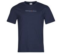 Tommy Jeans T-shirt TJM CLSC SMALL TEXT TEE in Marine EU XS