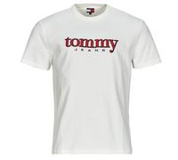 Tommy Jeans T-shirt TJM REG APPLIQ GRAPHIC SS T EXT in Bianco EU L