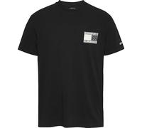 Tommy Jeans Maglietta grafite / nero / bianco, Taglia L