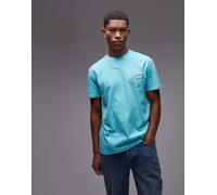 Tommy Jeans - T-shirt verde con firma stampata sul retro 54