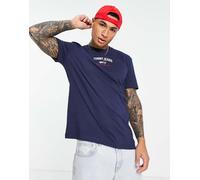 Tommy Jeans - Timeless - T-Shirt con logo blu navy crepuscolare M