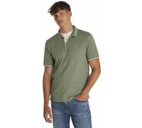 Tommy Jeans Uomo Maglietta Polo Maniche Corte Tipped Regular Fit, Verde (Aruba Green), S