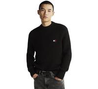 Tommy Jeans TJM Badge Textured - maglione - uomo L Black man