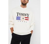 Tommy Jeans - Tjm Boxy Tj Luxe Crew Bianco - Abbigliamento XL Bianco