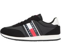 Tommy Hilfiger Black Polyurethane Men Sneaker - EU41/US8