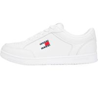 Tommy Jeans Tjm Cupsole Long Lace Leather EM0EM01707 Low Top, Bianco (Ecru), 40 EU, Bianco Ecru, 41 EU