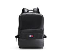 Tommy Jeans Tjm Elevated Pu Backpack Am0am13734, Zaino Uomo, Black (Black), One Size