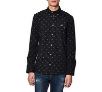 Tommy Jeans Tjm Essential Dobby Shirt DM0DM15111 Camicie Eleganti, Nero (Black), XXS Uomo