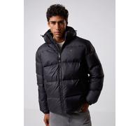 Giacca con cappuccio Tommy Jeans Essential Down nero puro - S