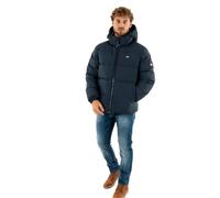Tommy Jeans Giacca invernale 'Essential' marino / rosso / bianco, Taglia L