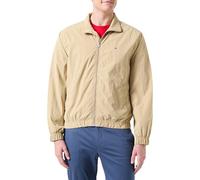 Tommy Jeans Uomo Giacca a Vento Jacke Essential Colletto alla Coreana, Beige (Relic Tan), S