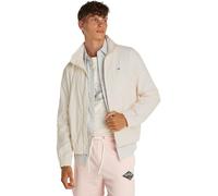 Tommy Jeans Uomo Giacca a Vento Essential Colletto alla Coreana, Avorio (Ancient White), XS