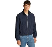 Tommy Jeans Uomo Giacca a Vento Essential Colletto alla Coreana, Blu (Dark Night Navy), S