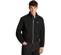 Tommy Jeans Uomo Giacca a Vento Essential Colletto alla Coreana, Nero (Black), S