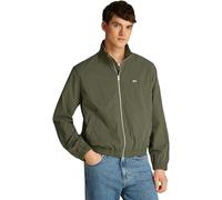 Tommy Jeans Uomo Giacca a Vento Essential Colletto alla Coreana, Verde (Fatigue Green), XXL