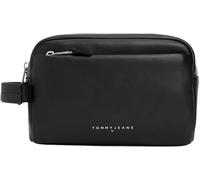 Tommy Jeans - Beauty-case nero in pelle One Size