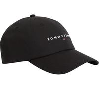 Tommy Jeans Tjm Lineare Logo cap AM0AM14198 Cappello, Nero, Taglia Unica