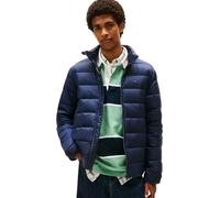 Tommy Jeans Uomo Piumino Down Impermeabile, Blu (Dark Night Navy), M
