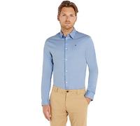 Tommy Jeans Tjm Original Stretch Shirt Dm0dm04405, Camicia a Maniche Lunghe Uomo, Blu (Lavender Lustre), XL
