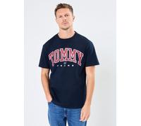 Tommy Jeans - Tjm Reg Arch Varsity Dm0Dm18537 Blu - Abbigliamento L Blu