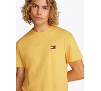 Tommy Jeans - Tjm Reg Badge Tee Ex DM0DM20322 Giallo - Abbigliamento S Giallo