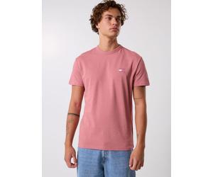 Tommy Jeans - Tjm Reg Badge Tee Ex Rosa - Abbigliamento S Rosa