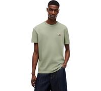 Tommy Jeans - T-shirt kaki con stemma del logo-Verde 50