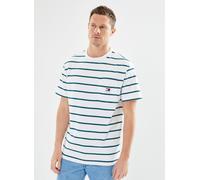 Tommy Jeans - Tjm Reg Easy Stripe Bianco - Abbigliamento S Bianco