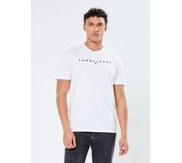 Tommy Jeans - Tjm Reg Linear Logo DM0DM20744 Bianco - Abbigliamento L Bianco