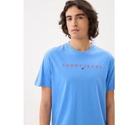 Tommy Jeans - Tjm Reg Linear Logo DM0DM20744 Blu - Abbigliamento S Blu