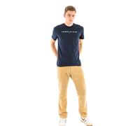 Tommy Jeans Tjm Reg Linear Logo Tee Ext Dm0Dm20744, Maglietta a Maniche Corte, Uomo, Blu (Dark Night Navy), XXL